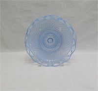 Fenton Opalescent Diamond & Lace Glass Bowl