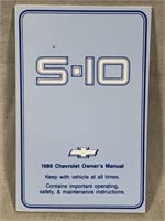 1986 Chevy S-10 Owner's Manual