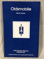 Oldsmobile 1978 Diesel Engine Supplement
