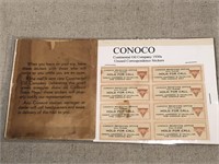 Conoco Oil Correspondence Stickers