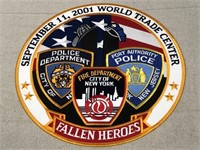 9-11 Fallen Heroes Large Patch