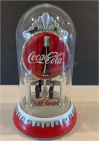 CLOCK COCA COLA COLLECTIBLES CLOCK 7” x 5”