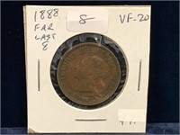 1888  Canadian Lg Penny VF20
