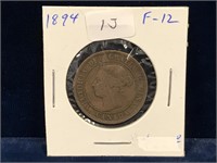 1894 Canadian Lg Penny F12