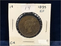 1895 Canadian Lg Penny EF