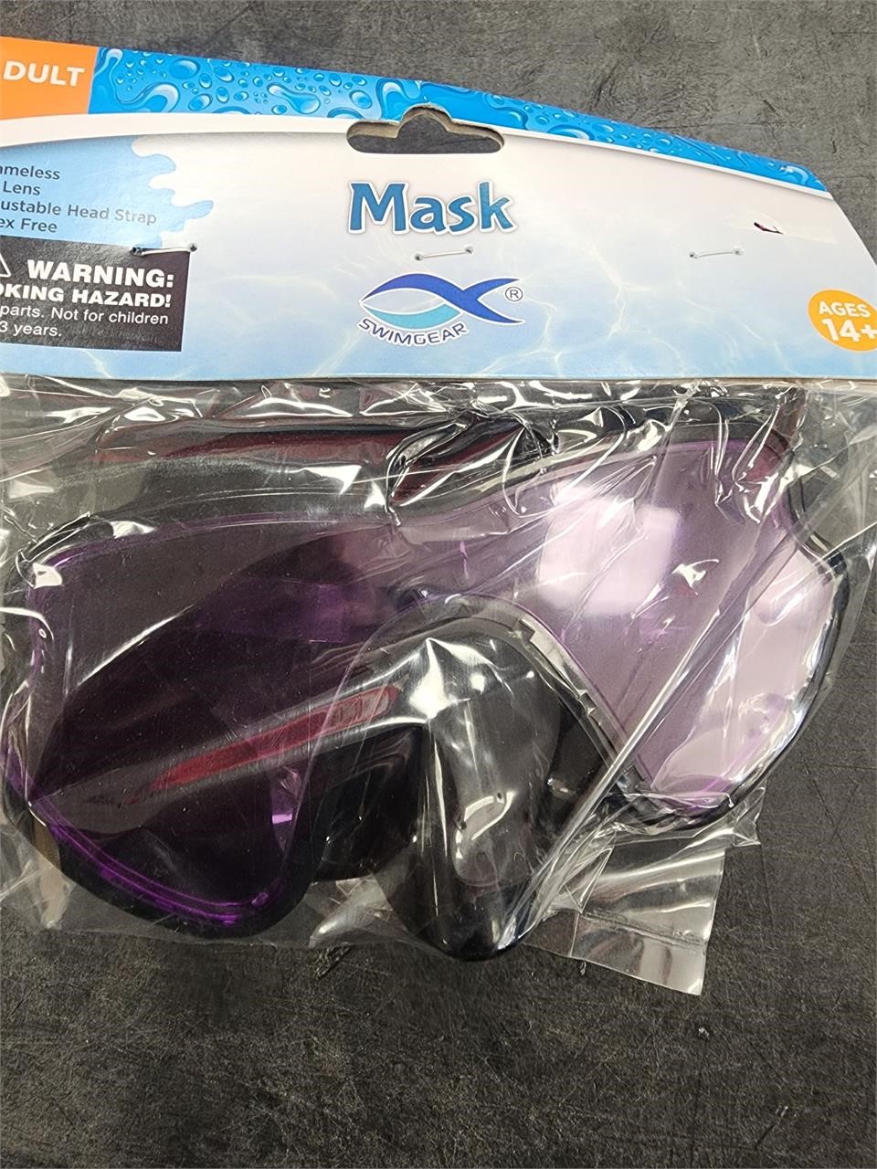 Adult swim mask