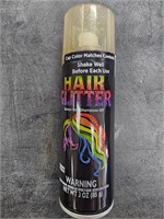 Glitter hair spray