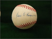 Ben Chapman Autographed American League Baseball