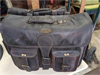 Pair Leather Saddle Bags