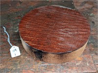Wooden Sapele Bowl Blank Kiln Dry