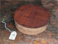 Wooden Mahogany Bowl Blank Kiln Dry
