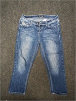 Vintage ZCO capri jeans, size 7
