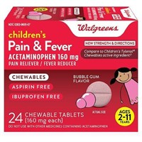 Walgreens Children's Pain & Fever Chewable Tablets