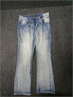 Black jeans boot cut, size 30x32