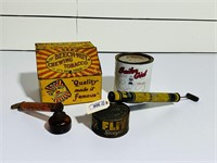 Vintage Tins & Sprayers