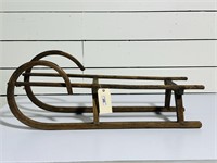 Early Wooden Sled