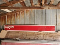 Original Exxon advertising sign shortened