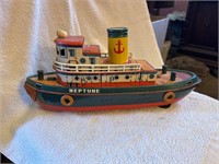 Antique toy boat