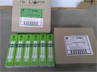 16 GE flourescent lamps