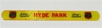 HYDE PARK BEER ADVERTISING FOAM SCRAPER