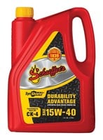 Six (6) One Gallon Schaeffer's 15W-40 Synshield