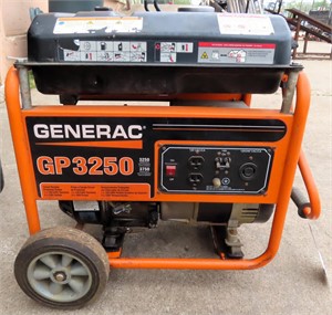 RUNS: Generac GP3250 Gas Generator