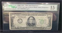 1934 $500 Bill Federal Reserve Note PMG 15