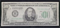 1934 A $500 Bill Federal Reserve Note