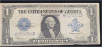 1923 $1 Bill Silver Certificate Horse Blanket