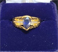 Sappire/Diamond Ring