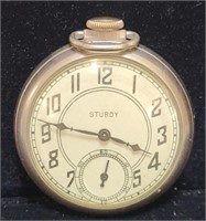 Vintage Ingraham Sturdy Pocket Watch