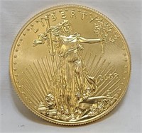 2008 $50 Gold Eagle 1oz Gold Bullion Coin