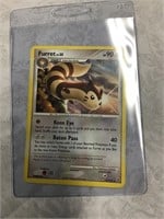 Pokémon card w/ plastic case