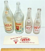 VESS & WHISTLE SODA  POP ADVERTISING LOT