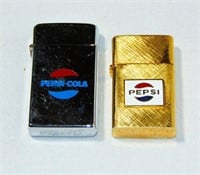 PEPSI-COLA SODA POP ADVERTISING LIGHTERS