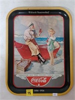 1987 Sea Captain 50th Anniversary Coca Cola Tray