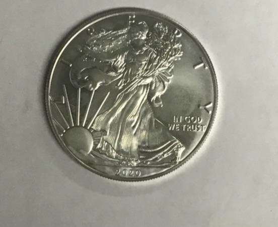 2020 Dollar Liberty 1oz Silver