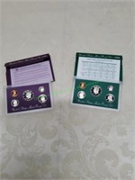 United States Mint Proof Set 1990 & 1996