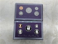 United States Mint Proof Set 1990 & 1992
