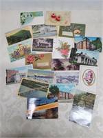 20 VIntage Postcards
