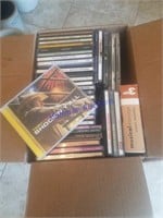 Small box of CDs