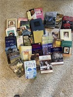 Lot of Books, hard cover and paperback.
