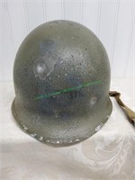 WW2 M 1 American helmet.