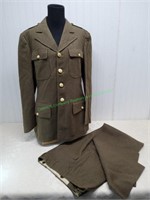 US WW2 Era Enlisted Men's Four pocket Dress