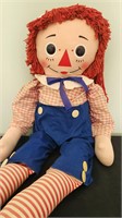 Tall 39" Vintage Raggedy Ann Doll by Knickerbocker
