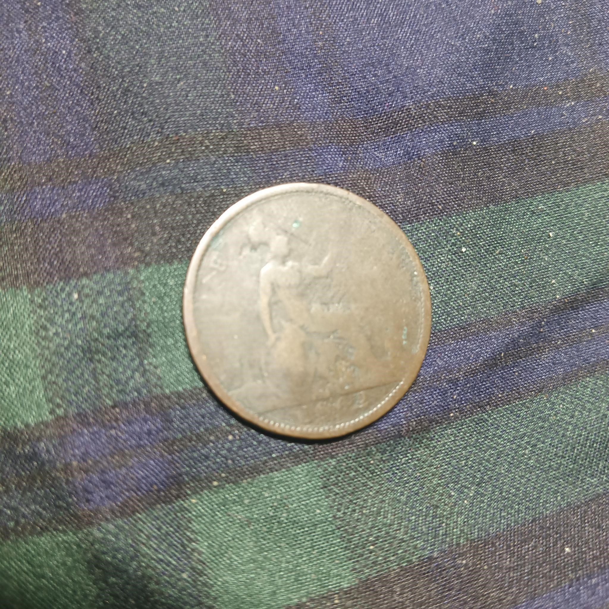 VICTORIAN ONE PENNY COIN