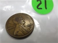 1912-D Lincoln Wheat cent, x-fine