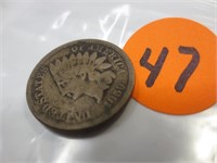 1859 Inidan Head cent, good