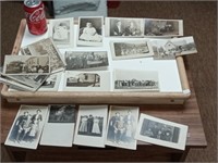 group of early 1900's real photo postcards