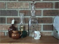 mini oil lamp,pitchers & mug